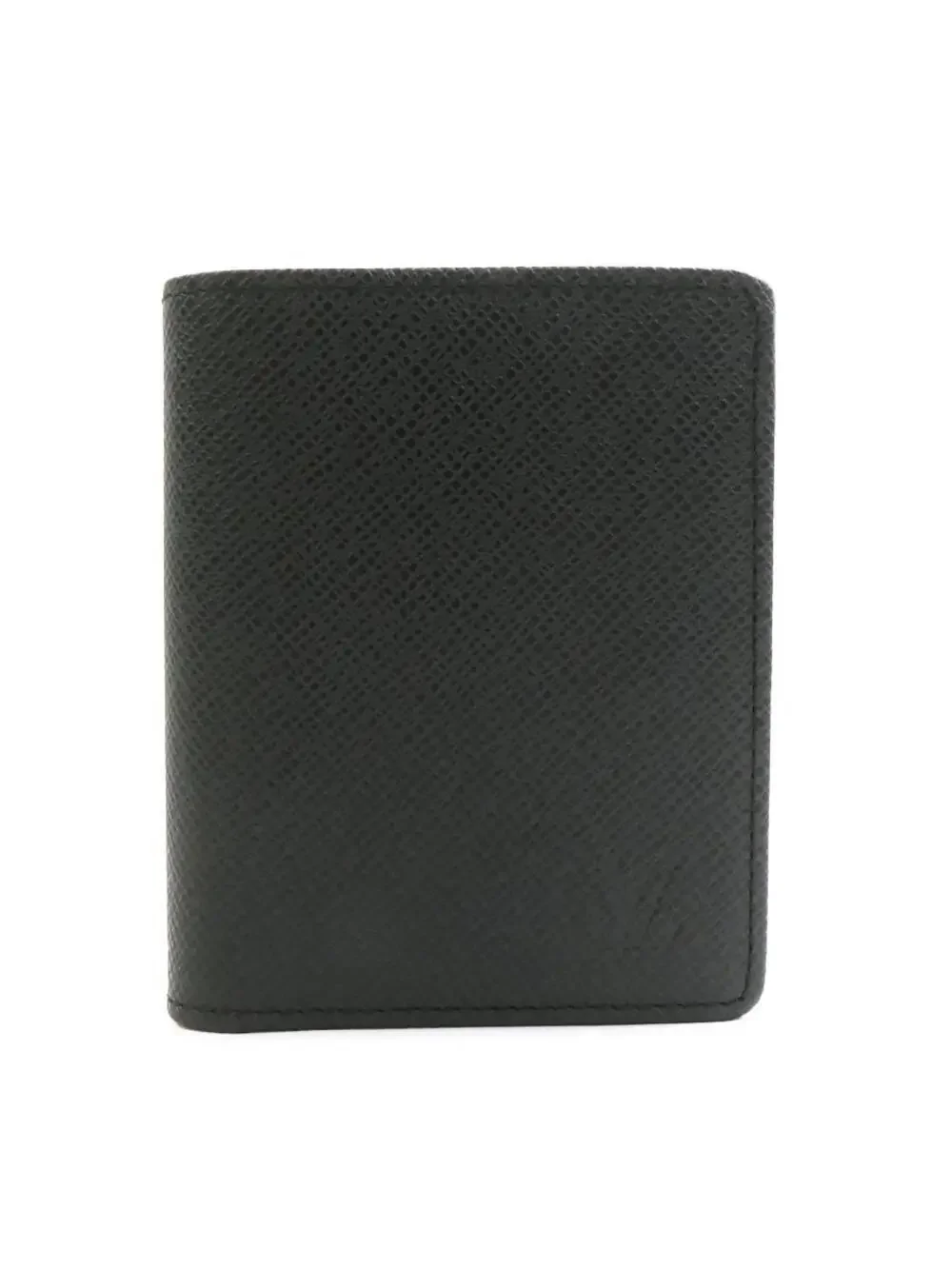 Auth Louis Vuitton Bifold Wallet Black #339246L29B
